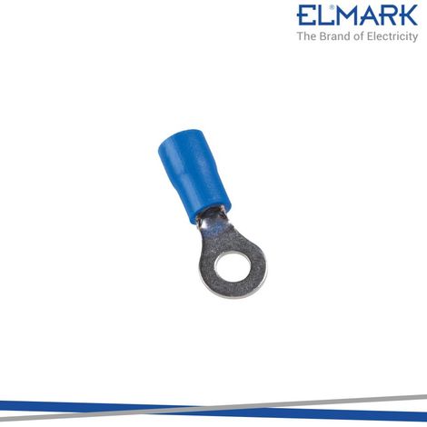TERMINALI CAVI ISOLATI RVL 2-4/BLU 100PCS