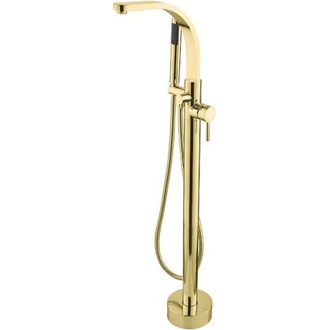 Mitigeur de baignoire îlot doré DECCO II 100,5cm (1/2)