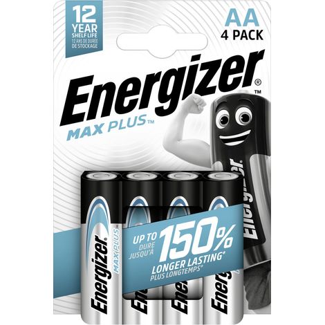 Energizer Max Plus Mignon (AA)-Batterie Alkali-Mangan  1.5 V 4 St.