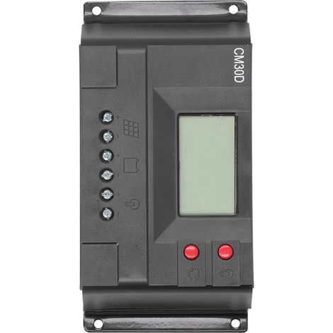 Solar-Laderegler 12V/24V PWM mit automatischer Parametereinstellung und LCD-Display für Solarmodule und Batterien – intelligenter Regler für die Industrie (1/5)