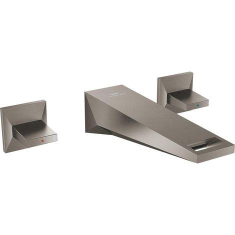 Grohe Allure Brilliant Mélangeur Lavabo 3 trous Taille M Anthracite, 20628AL0 (1/2)