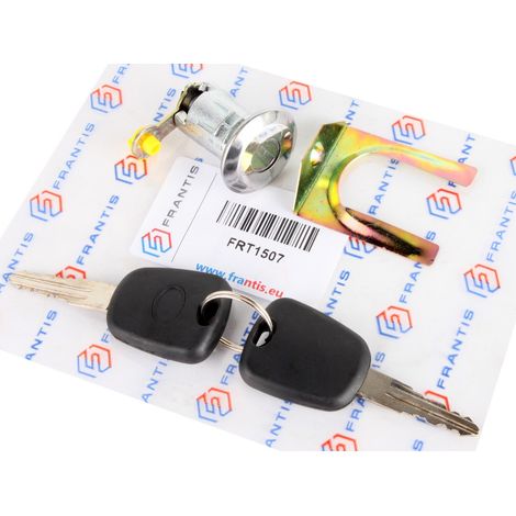 CILINDRO DE LA PUERTA DEL PASAJERO DERECHO CON LLAVES CITROEN C1 PEUGEOT 107 TOYOTA AYGO 05-14 (1/5)