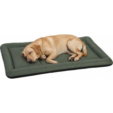 PawHut Waterproof Dog Bed Foldable Washable with Anti-Slip Bottom, Green (1/5)
