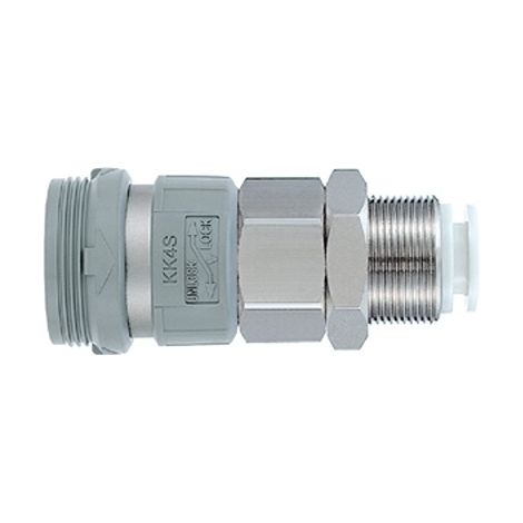 Embout de coupleur SMC, Raccord monotouche vers Femelle 1/8 in Female 10mm 1/8pouces Airflow en Acier inoxydable ( Prix pour Sachet de 5 )