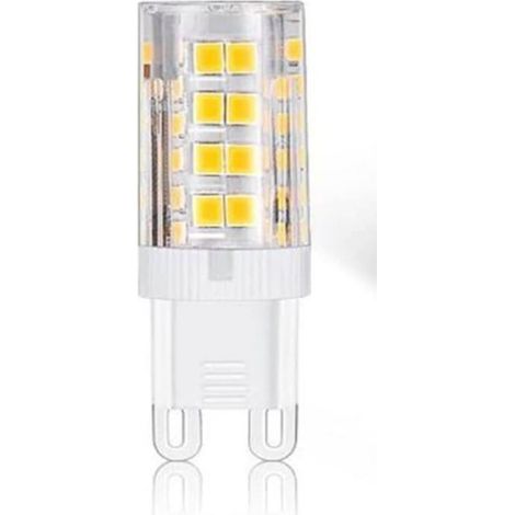 Ampoule Led G9 - 3 W - 6500 K - Non Dimmable - Équivalent Halogène 33 W - Classe Énergétique B - Pour Lustres Et Appliques - 10 Pièces (1/5)