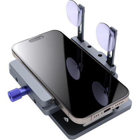 Séparateur d'écran LCD,Démonteur à Rotation 360° avec Ventouse Pince de démontage d'écran pour Smartphones et tablettes,pour Remplacement, Entretien de Panneaux et (1/5)
