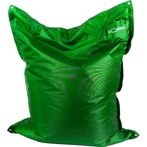 Cuscinone Poltrona Pouf Gigante 175x135 cm in Acrilico Pomodone Verde (1/5)
