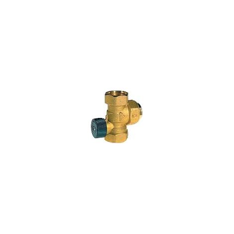 Thermador – Clapet chauffage central 20x27 – Sortie droite ou équerre – Laiton matricé – Débrayable pour vidange – Pression 16 bars