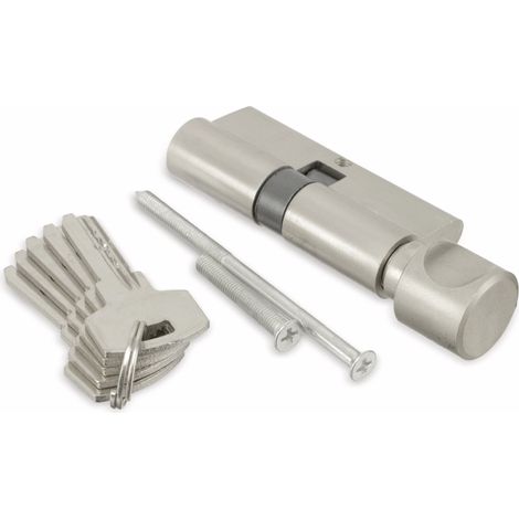 MASTERPROOF Sicherheits-Schließzylinder mit Knauf 1017-PJXY, 70 mm (1/4)