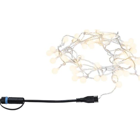Paulmann Plug & Shine guirnalda luminosa exterior negra 5 m