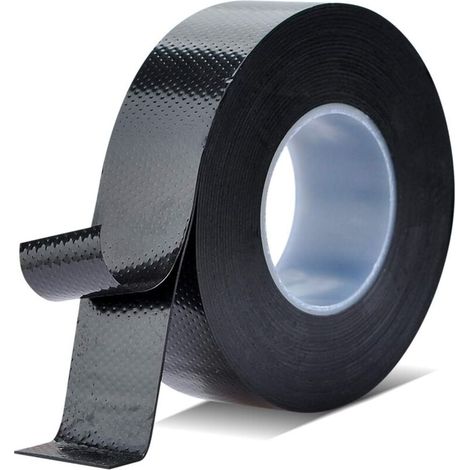 Wasserdichtes Klebeband aus Silikonkautschuk für Persuader-Anschlüsse/Koaxialkabel/Antennen/Notfallreparatur, 2,1 x 4,5 m, Schwarz