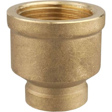 Cornat Reduziermuffe messing 1 1/4 x 1 Innengewinde Nippel