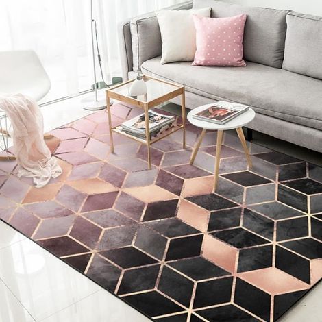 Tapis de salon moderne européen - Madrid style scandinave - 120x160 cm - Synthétique - Décontracté (1/2)