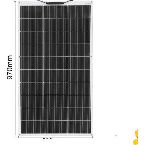Pannello solare flessibile, potenza 140W, dimensioni compatte (1/2)