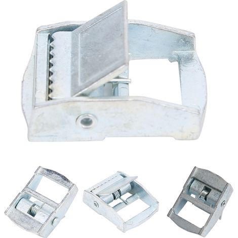 Boucle En Alliage De Zinc - Tendeur À Cliquet Fixe Pour Sangle D'arrimage - 20 mm Ou 25 mm - 4 Pièces