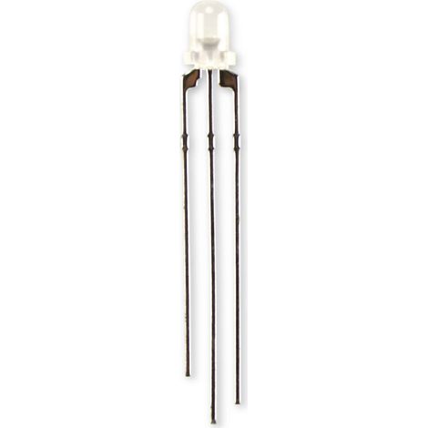KINGBRIGHT Duo-LED, L-115VEGW, Rot, Grün, 3 mm (T-1), 617 / 568 nm, 20 / 30 mcd, 60°, Rund
