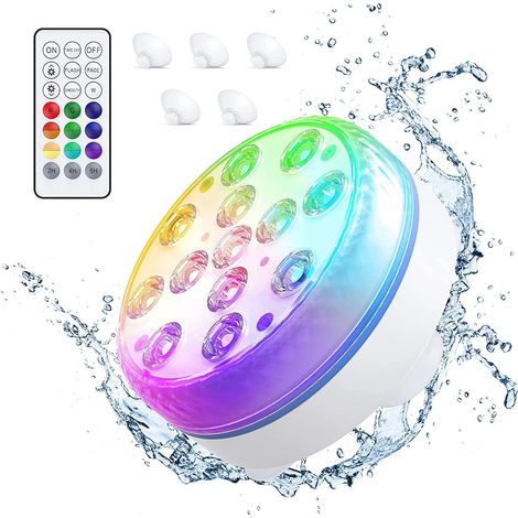 Éclairage LED Lay-Z-Spa pour spa - 7 couleurs, éclairage subaquatique (1/4)