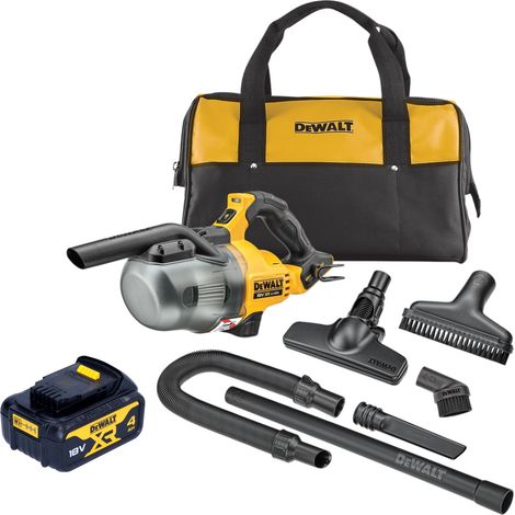 DeWalt DCV 501 LN aspirador de varilla sin cable 18 V 0,7 l polvo clase L + 1x batería recargable 4,0 Ah - sin cargador