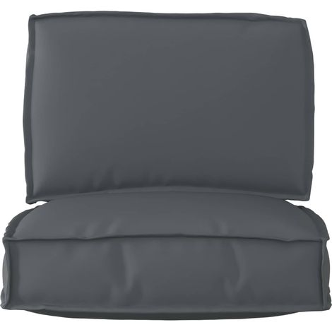 Maison Exclusive - Palettenkissenset 2 pcs Anthrazit Oxford-Stoff