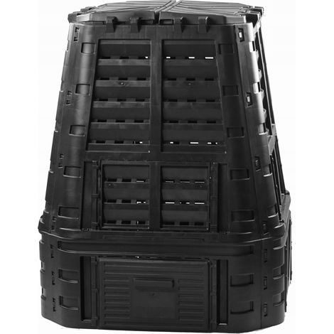 Compostador de 740 litros  Negro