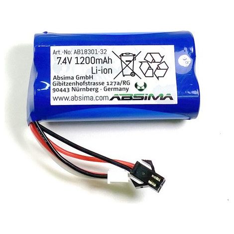 Li-on Battery Pack (7.4 1200mAh)