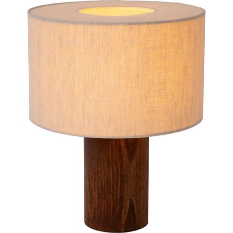 Lampe de table Tachina bois E27 - 06526/81/70 (1/2)