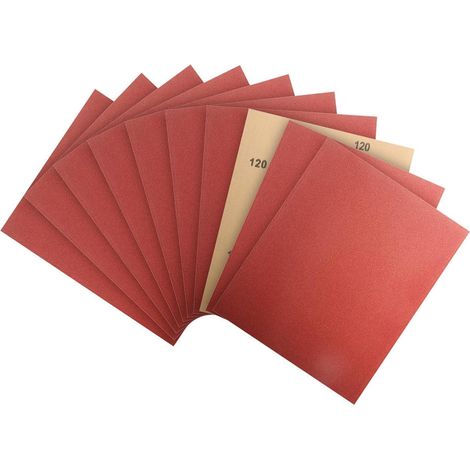 Schleifpapier 23x28 10er Set Körnung 120 280x230mm 10 pcs 120 grit (1/5)