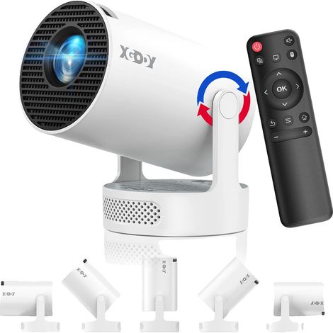 Projecteur, compatibilité 4K, connectivité Wi-Fi et Bluetooth, Projecteur (1/2)