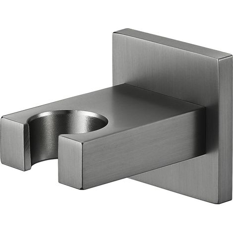 Support de douchette Support de douche Support de douche en laiton - Nickel brossé