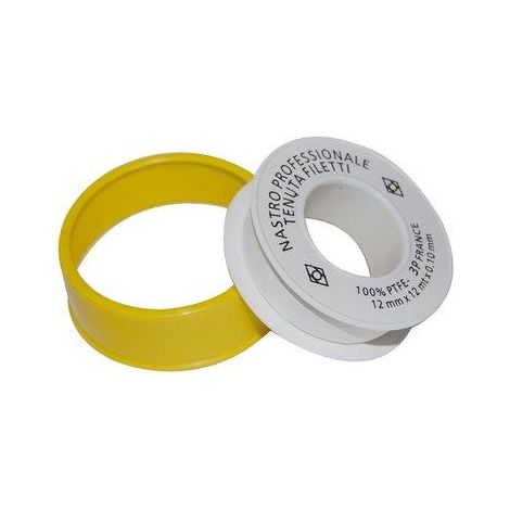 NASTRO TEFLON X FILETTI PROFESSIONALE - PTFE MM 19 MT 15- 10 pezzi