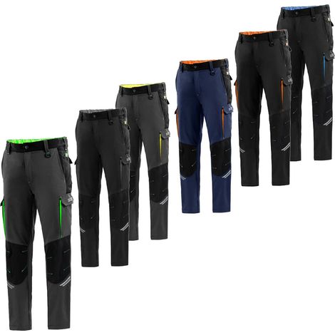 Pantaloni da lavoro Sparco Oregon Tech Trousers - M - Verde