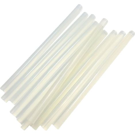 20 bâtons de colle thermofusible, 7 mm x 180 mm, idéaux pour bricolage, projets DIY, réparation et entretien au bureau à domicile (1/2)