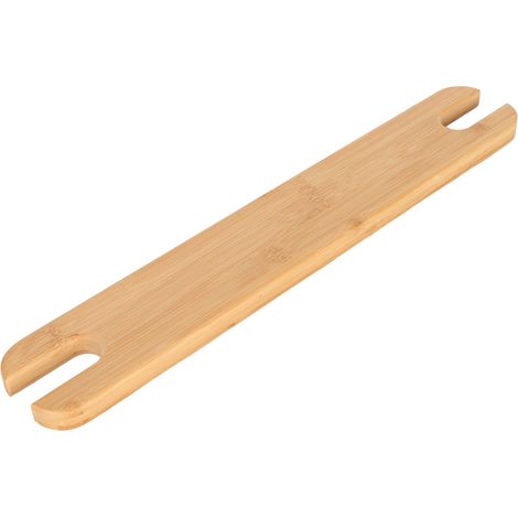 Hochstuhl-Fußstütze, höhenverstellbar, rutschfest, Pedal, Bambus-Holz-Fußstütze, Hochstuhlzubehör (1/5)