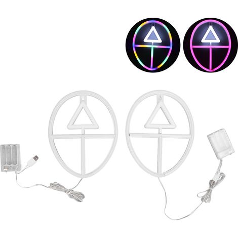 néon LED à double alimentation appliques murales style (1/5)