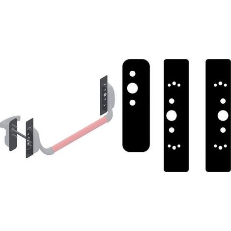 Placca Mascheramento Fori Pz 3 94100655 Iseo