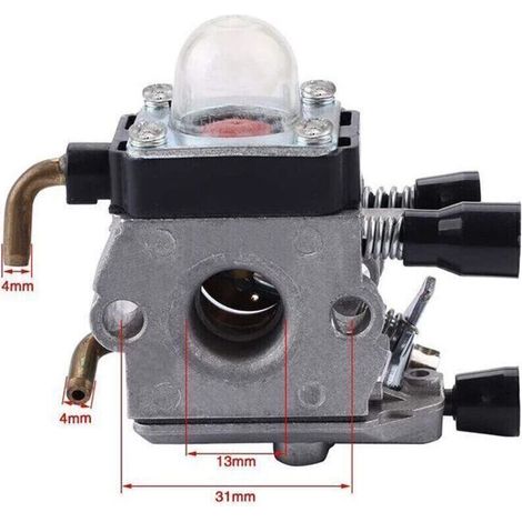 Carburateur C1Q-S97 avec kit de Conduite de Carburant Filtre à air pour SSTIHL FS38 FS45 FS55 KM55 FS75 Coupe-Herbe Mangeur de Mauvaises Herbes