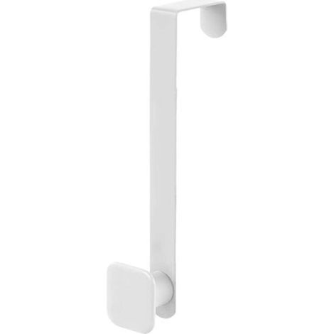 Appendino quadro da porta box doccia Fiore in acciaio bianco