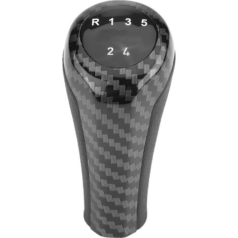 GARRYFIZH Pommeau de levier de vitesses à 5 rapports pour BMW Série 1, 3 et 6 (E30, E32, E46, E53, E60, E63, E83)