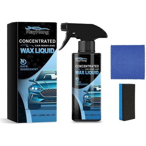 Spray de revêtement à action rapide pour voiture. kit de spray de revêtement efficace pour le nettoyage extérieur de votre voiture (1/5)