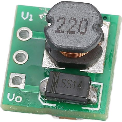 Module convertisseur élévateur de tension CC 1,5 V, 1,8 V, 2,5 V, 3 V, 3,3 V, 3,7 V, 4,2 V vers 5 V CC (1/5)