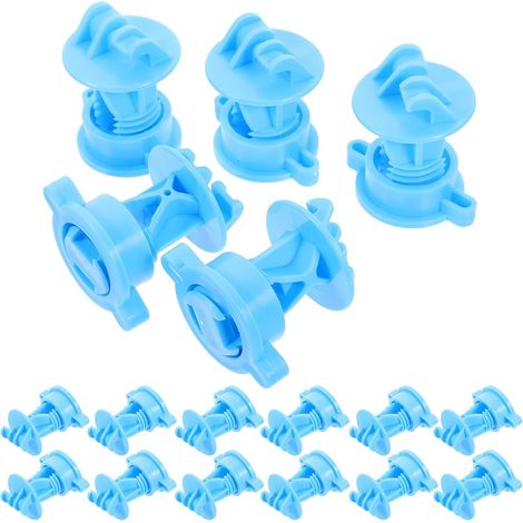 50 Isolateurs de Poteaux en Polypropylène pour Clôture Électrique à Bétail, Maintien Fil sans Perte D'énergie, Accessoires Isolants pour Systèmes de Clôtures Agricoles, Usage (1/5)