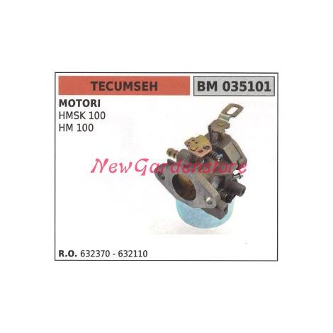Carburatore a vaschetta TECUMSEH rasaerba tosaerba tagliaerba HMSK 100 035101