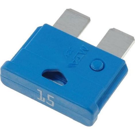 Fusible 15A 19mm UNIVAL x10