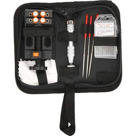 Mini-Handbohrer-Set, 26-in-1 Präzisions-Handbohr-, Stanz- und Polierset mit 20 Aluminiumlegierungsbohrern (0,5 mm bis 3,0 mm) und Tragetasche (1/5)