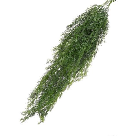 Décoration végétale réaliste en rotin et aiguilles de pin (lot de 4) (1/5)