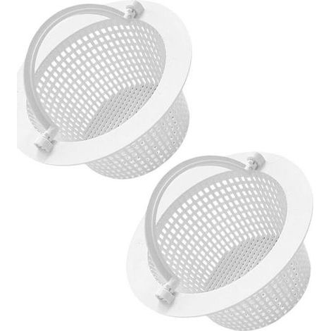 Panier de Skimmer Piscine 16cm Panier de Rechange pour Skimmer Standard Préfiltre de Piscine avec poignée pour Un Retrait Facile Résistant au Chlore,OUYLAF (1/4)