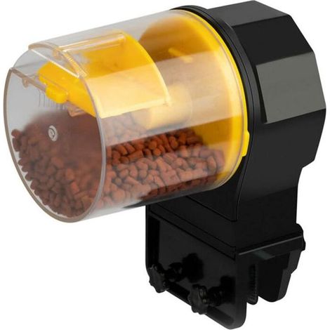 Alimentador automático de peces con temporizador de 12H/24H para acuarios. (1/5)