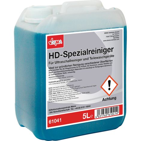 HD Spezialreiniger 5 L Ultraschallreiniger Entfetter Reinigungsmittel Konzentrat (1/4)