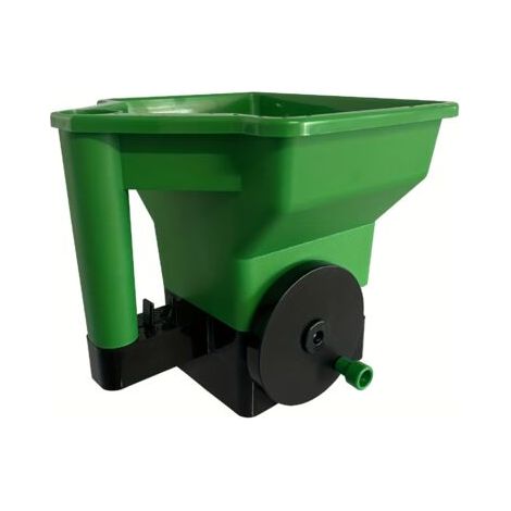 Semoir Manuel Portatif pour Jardin – Distributeur de Graines en Plastique avec Roues pour Pelouse et Plantation