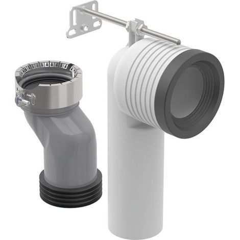 Geberit Anschlussset für Stand-WC iCon TurboFlush, 90mm, PVC/ABS, 152063001 (1/5)